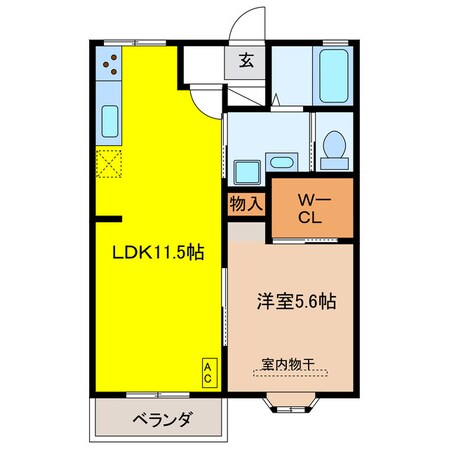 ビバリーヒルズ　Ⅰの物件間取画像